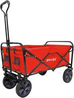 Tweedekans | BRASQ Bolderkar Opvouwbaar - 100 Liter - 80 KG, Ophalen of Verzenden, Nieuw