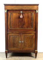 Secrétaire à abattant - Mahonie, Antiek en Kunst