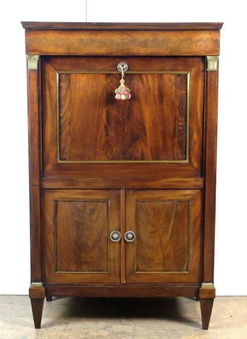 Secrétaire à abattant - Mahonie, Antiek en Kunst, Antiek | Overige Antiek