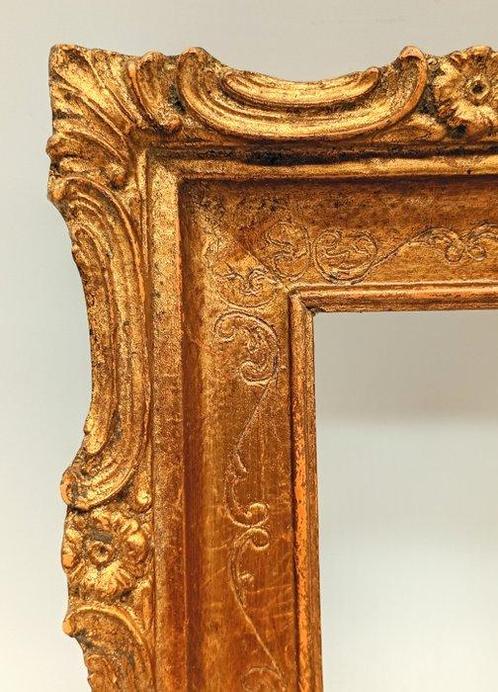 Cadre - Feuille d’or, Antiek en Kunst, Curiosa en Brocante