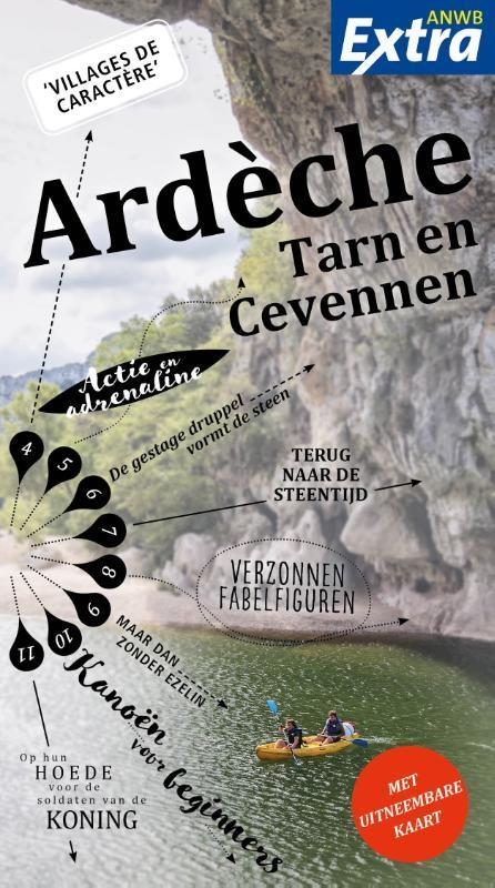 Ardeche, Tarn, Cevennen / ANWB Extra 9789018048808, Livres, Guides touristiques, Envoi