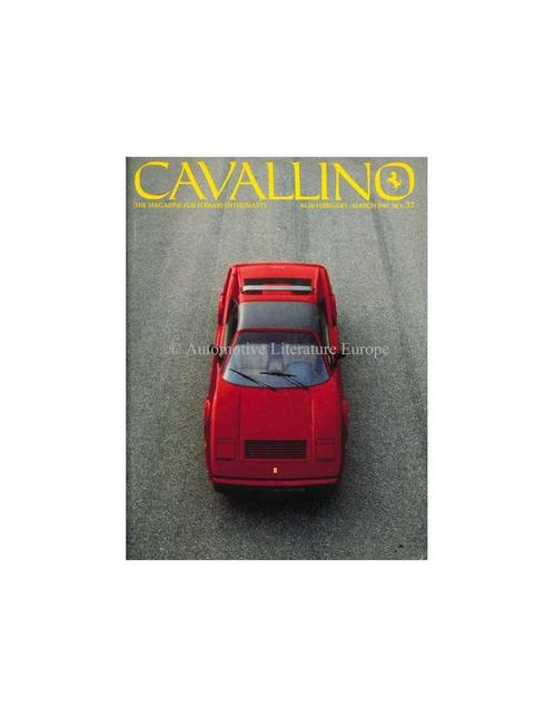 1987 FERRARI CAVALLINO MAGAZINE USA 37, Livres, Autos | Brochures & Magazines, Enlèvement ou Envoi