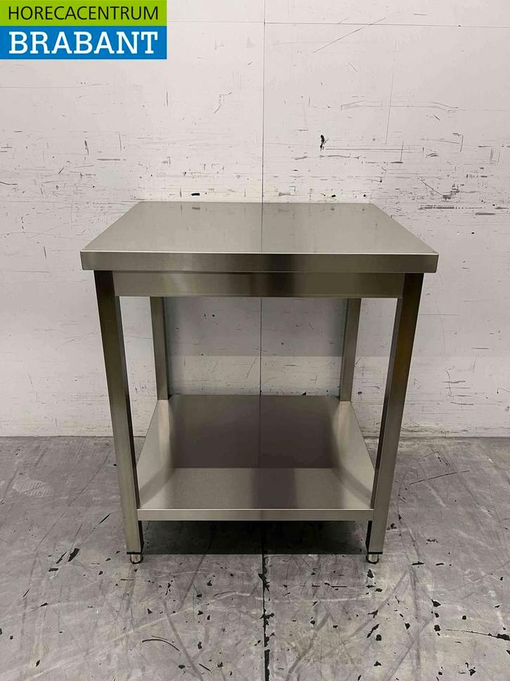 RVS Werktafel Tafel Basic-line 70 x 60 x 85 cm Horeca, Zakelijke goederen, Horeca | Meubilair en Inrichting, Ophalen of Verzenden