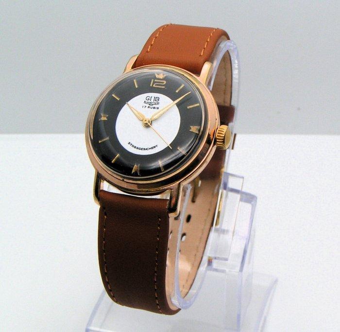 GUB Glashütte - Stossgesichert - cal. 70.1 - Zonder, Handtassen en Accessoires, Horloges | Heren