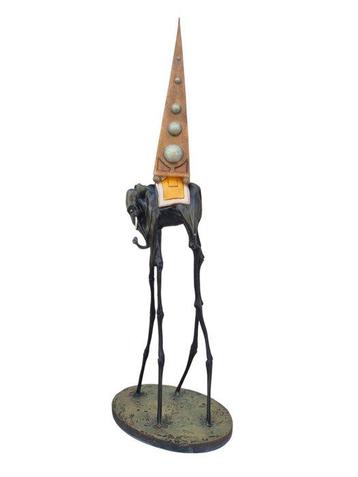 Salvador Dali (1904-1989) - Sculpture, De verzoeking van de