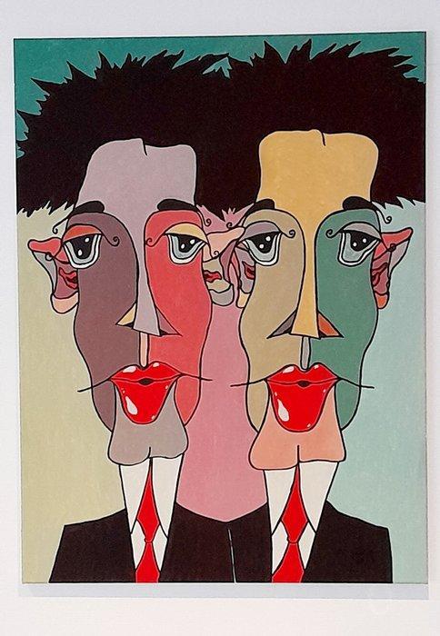 Bertrand Jost , 1961 - Sans titre ., Antiquités & Art, Art | Peinture | Moderne