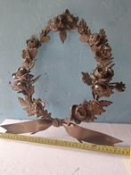 sculptuur, Guirlande of roses and oak and acanthus leaves -, Antiek en Kunst