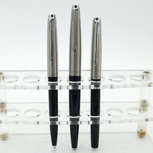 Parker - 45 - Conjunto - Pluma estilográfica, 2 bolígrafos -, Collections, Stylos