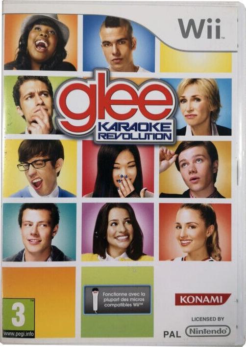 Glee Karaoke Revolution-Frans (Wii) Gebruikt, Games en Spelcomputers, Games | Nintendo Wii, Ophalen of Verzenden