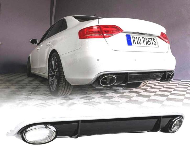 DIFUSSEUR ARRIÈRE AUDI A4 B8 07-11 LOOK RS4, Autos : Pièces & Accessoires, Carrosserie & Tôlerie, Envoi