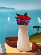 Masi Roberto 1940-2011 - Vaso di Anemoni, Antiek en Kunst