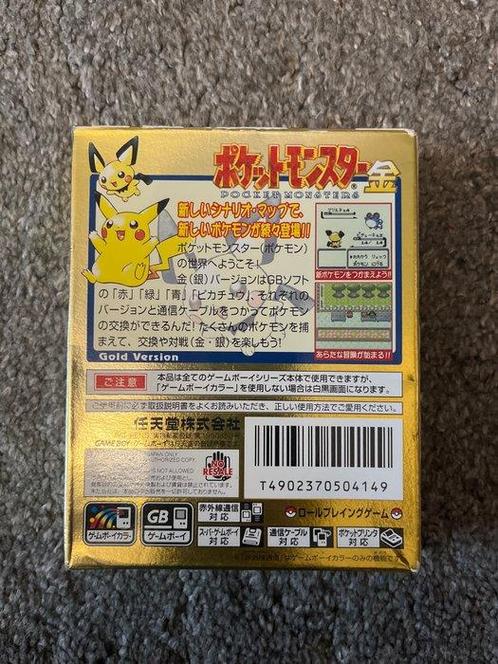 Nintendo - Gameboy Color - Pocket Monsters - Pokémon Gold, Games en Spelcomputers, Spelcomputers | Overige Accessoires