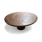 Tafel - Hout - Elegante ronde Art Deco, Antiek en Kunst
