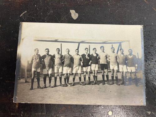 Antike Fußballschuhe 1921 (KEIN REPRO!) + Antikes Foto 1921, Verzamelen, Overige Verzamelen