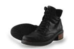 Remonte Veterboots in maat 40 Zwart | 5% extra korting, Kleding | Dames, Verzenden, Zwart, Overige typen, Remonte