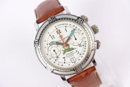 Poljot International - Chronograph Tachymeter - Zonder, Handtassen en Accessoires, Horloges | Heren
