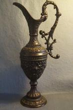 Vaas - Franse gebruinde klassieke Romeinse/Griekse vorm ewer, Antiek en Kunst