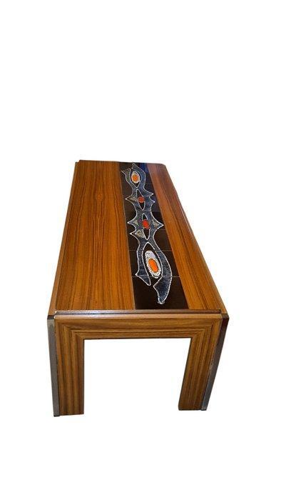 Salontafel - Faience - Vintage salontafel – jaren zestig –, Antiek en Kunst, Kunst | Designobjecten