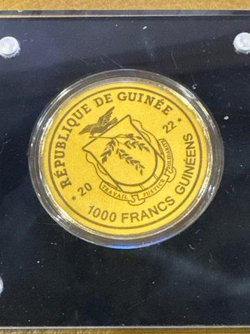 Guinée. 1000 Francs 2022 Blackbeard , 1/200 oz (.999) mit beschikbaar voor biedingen