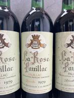 1979 La Rose Pauillac - Pauillac - 5 Bouteilles (0,75 L), Verzamelen, Wijnen, Nieuw