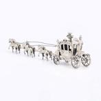 C. & A. Lesener de Gouden Koets - Miniatuur figuur - .835, Antiek en Kunst