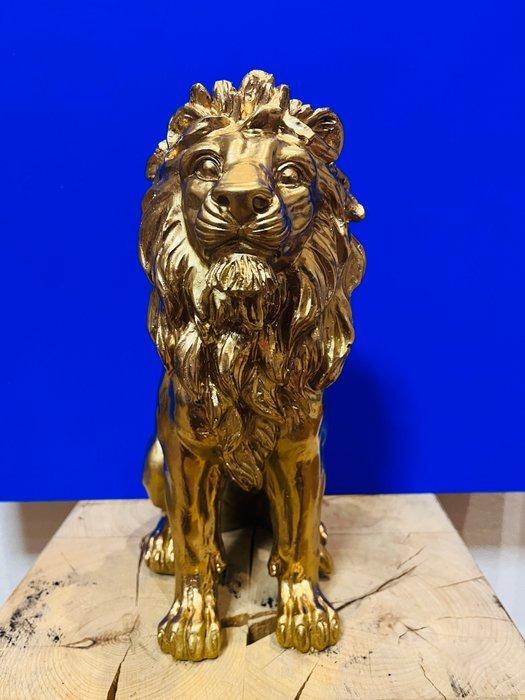 D - Uli -  Lion Gold, Antiek en Kunst, Kunst | Designobjecten