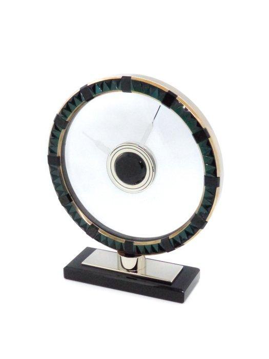 Tafelklok - Jaeger-LeCoultre - Glas en chroom - 1940-1950, Antiek en Kunst, Antiek | Klokken