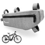 2dekans | MIVELO - Fietstas - 3L - Waterdicht - Grijs - 41 x, Fietsen en Brommers, Ophalen of Verzenden, Nieuw