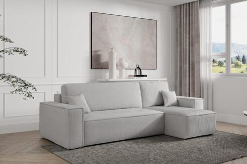 Slaapbank Ribstof Karlo Roze | Universeel | €449,-, Huis en Inrichting, Slaapkamer | Slaapbanken, Overige maten, Overige maten