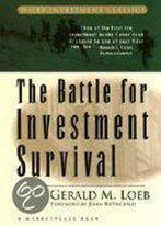 The Battle For Investment Survival 9780471132974, Verzenden, Marketplace Books