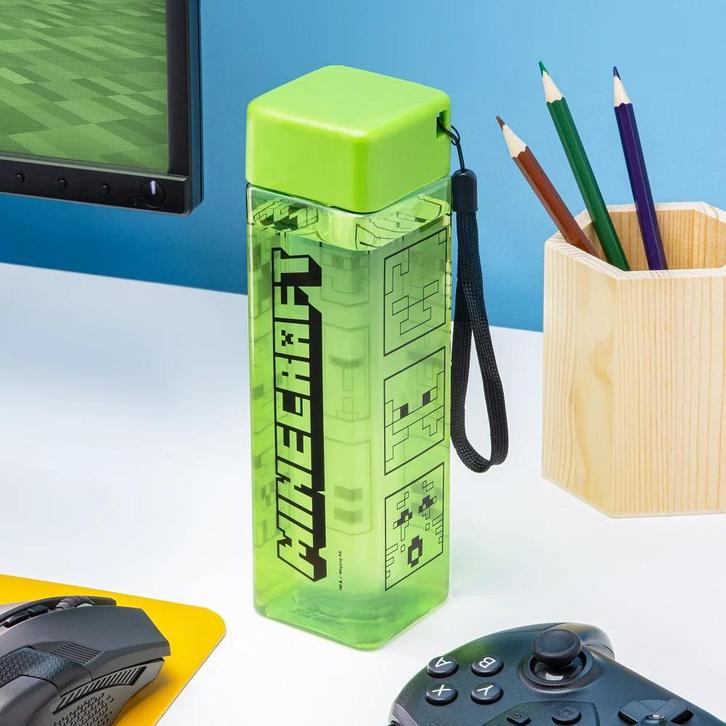 Minecraft Creeper Waterfles, Verzamelen, Film en Tv, Ophalen of Verzenden