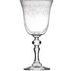 Wijnglazen | KRISTA DECO  | Kristalglas | 25cl |  6 Stuks |, Verzenden, Nieuw in verpakking