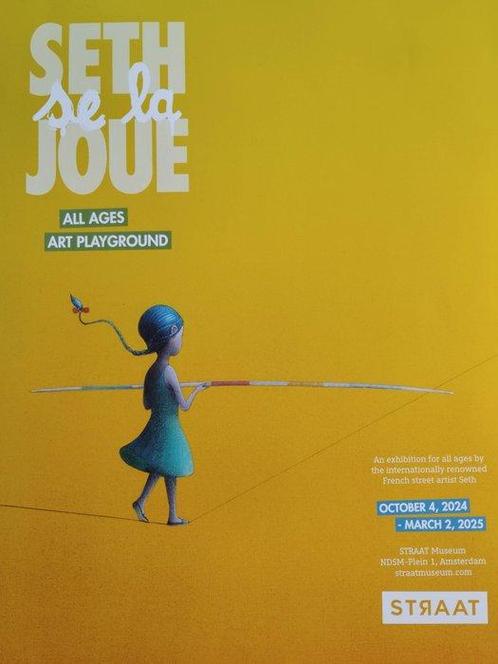 SETH Globepainter - MIKADO - Straat Museum 2024, Antiek en Kunst, Kunst | Tekeningen en Fotografie