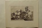 Francisco de Goya (1726-1828) after - PROVERBIOS: Disperate, Antiek en Kunst