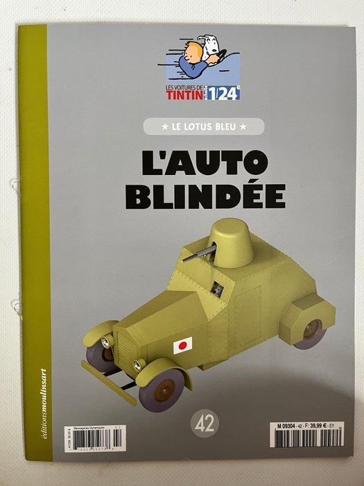 Moulinsart - Tintin - Lauto blindée - Le Lotus Bleu - 1/24e, Livres, BD | Comics