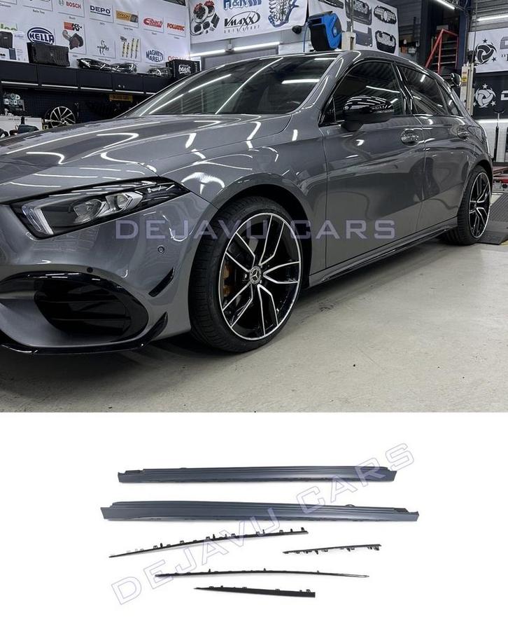 A45 AMG Look Side skirts voor Mercedes Benz A Klasse W177 V1, Autos : Divers, Tuning & Styling, Enlèvement ou Envoi