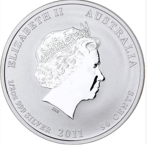 Australië. 50 Cents 2011 Year of Rabbit (Zonder, Postzegels en Munten, Munten | Europa | Niet-Euromunten