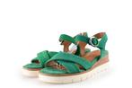 Tamaris Sandalen in maat 37 Groen | 5% extra korting, Kleding | Dames, Tamaris, Verzenden, Sandalen of Muiltjes, Zo goed als nieuw