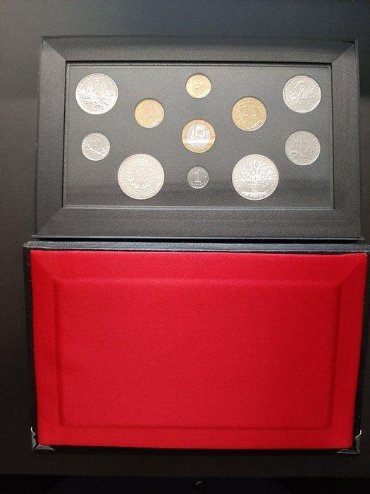 Frankrijk. Year Set (FDC) 1990 (11 monnaies), Postzegels en Munten, Munten | Europa | Euromunten