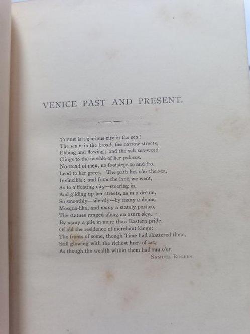 W. H. Davenport Adams - The Queen of the Adriatic Or Venice, Antiek en Kunst, Antiek | Boeken en Manuscripten