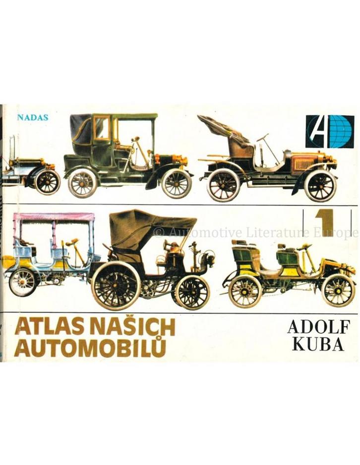 ATLAS NAŠICH AUTOMOBIL, Boeken, Auto's | Boeken