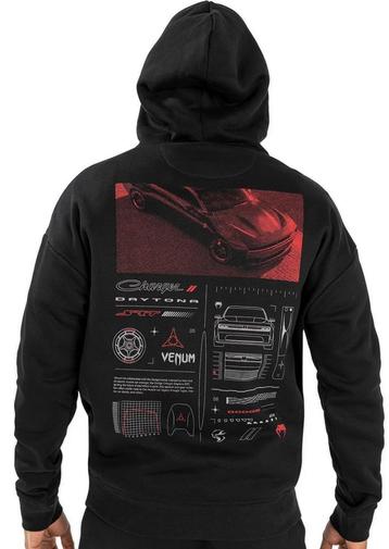 Venum x Dodge Banshee Unisex Hoodie Zwart Rood beschikbaar voor biedingen