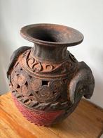 Vase - Terre cuite - Terracotta Vaas, Antiek en Kunst