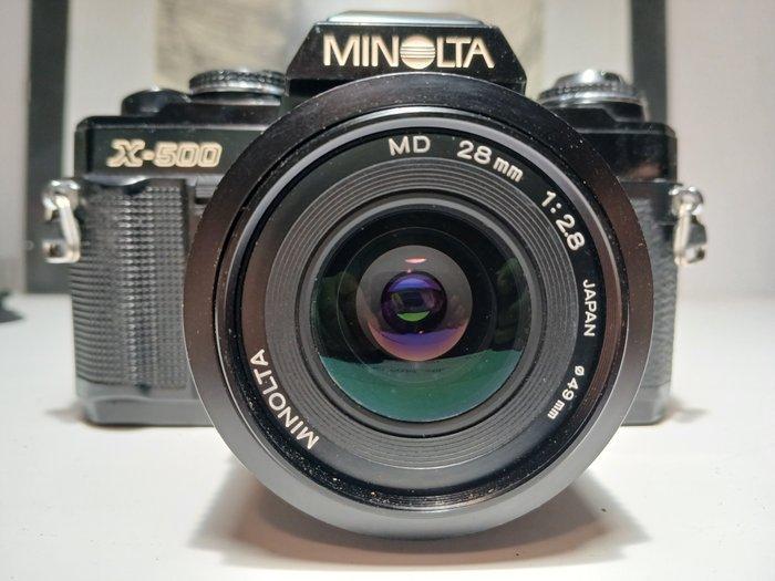 Minolta X-500 + 28mm + 28-70mm | Analoge camera, Audio, Tv en Foto, Fotocamera's Analoog