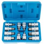 SATRA 1/2 Doppenset inbus zeskant 12-delig, Ophalen of Verzenden