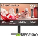 LG 27BA65QB-B.AEU 27  Quad HD IPS USB-C Monitor, Verzenden, Nieuw