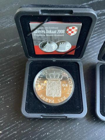 Nederland. Zilver Dukaat 2008-2009 (Zonder Minimumprijs) beschikbaar voor biedingen