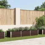 vidaXL Plantenbak verhoogd 240x80x45 cm gegalvaniseerd staal, Tuin en Terras, Verzenden, Nieuw