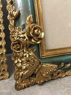 Lijst (2) - Glas, Hars - VLINDER< ROOSJES LIJSTEN, Nieuw