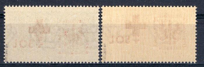 Laibach 1944 - Tekstopdrukken Rode Kruis gecontroleerd, Postzegels en Munten, Postzegels | Europa | Duitsland